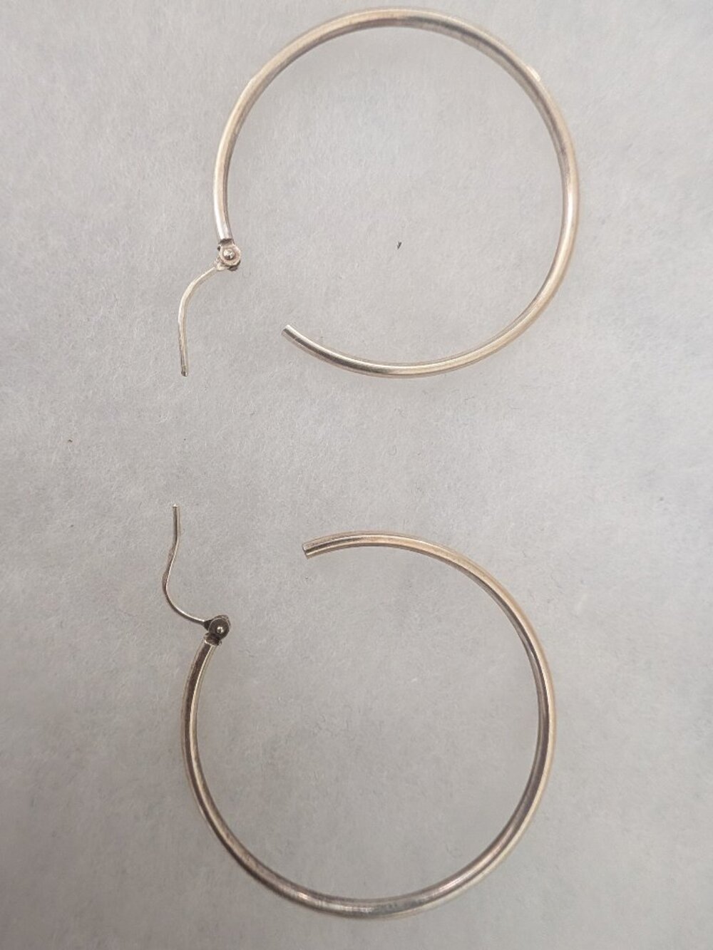 Sterling Silver 925 hoops (earrings)